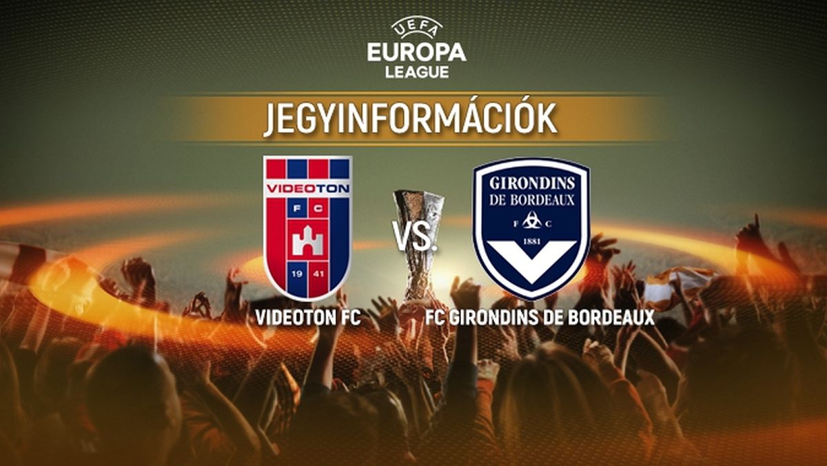 Európa Liga: már megvásárolhatók a jegyek a Bordeaux elleni derbire
